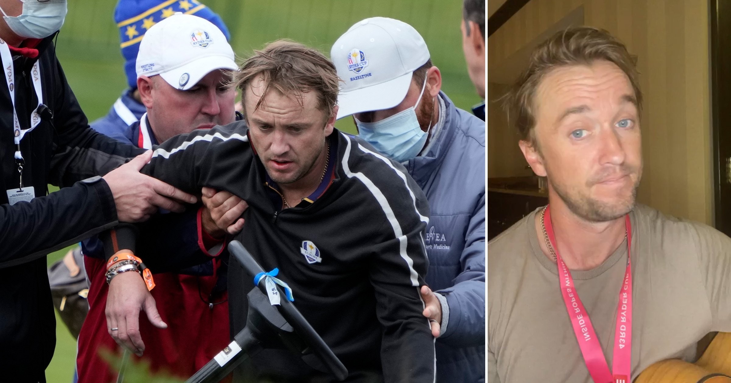Tom Felton reassures fans he is ‘on the mend’ after ‘scary’ collapse on golf course