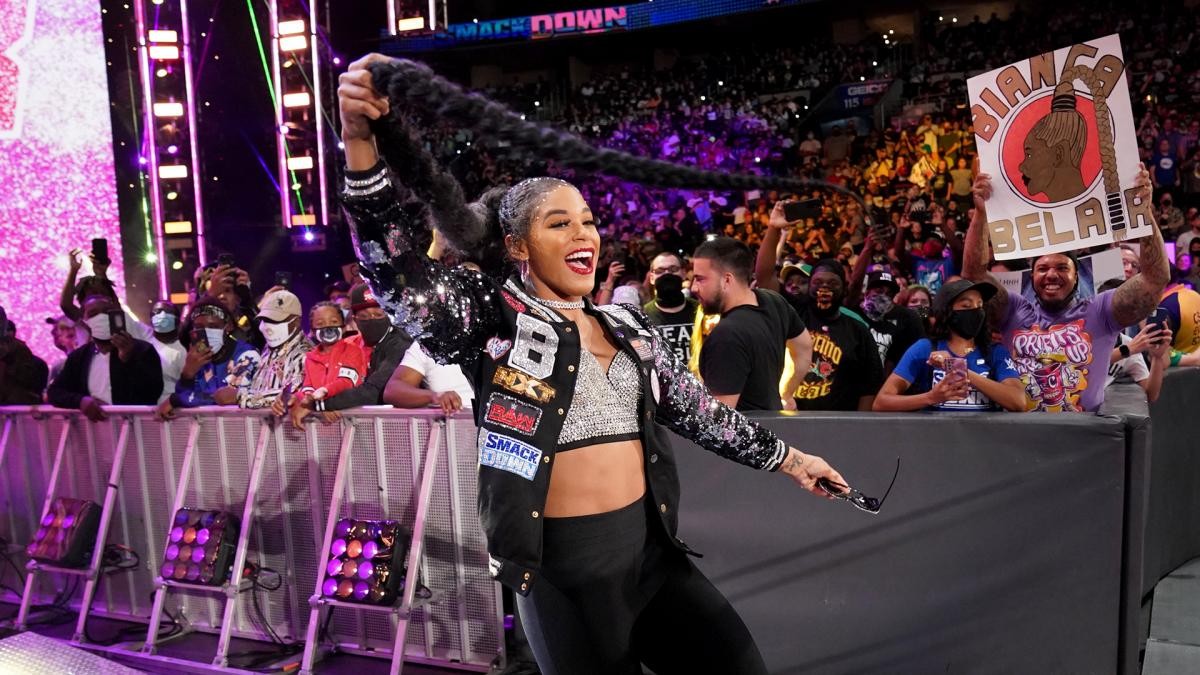 WWE’s Bianca Belair wondered if she’d ever perform for fans again after hitting huge milestones in empty arenas