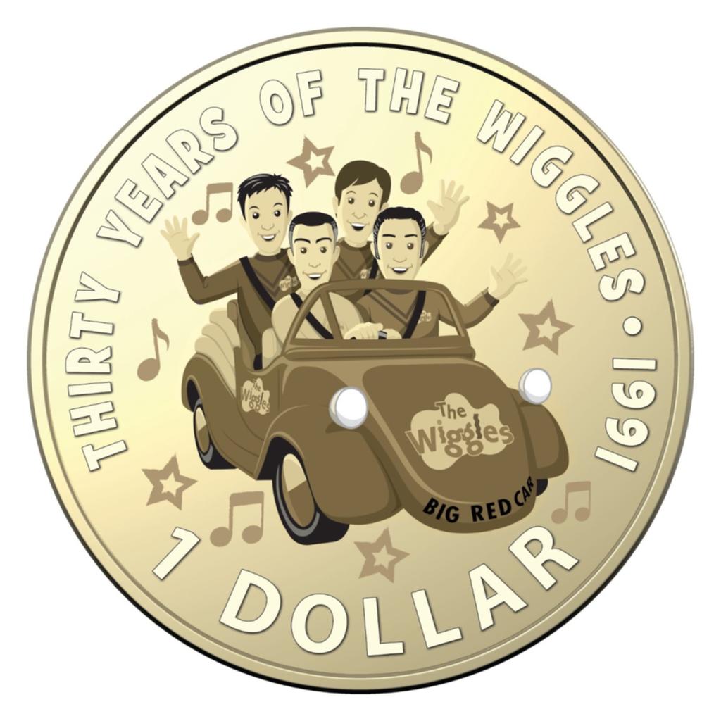 The Royal Australian Mint Is Releasing A Set Of Rare $2 Wiggles Coins
