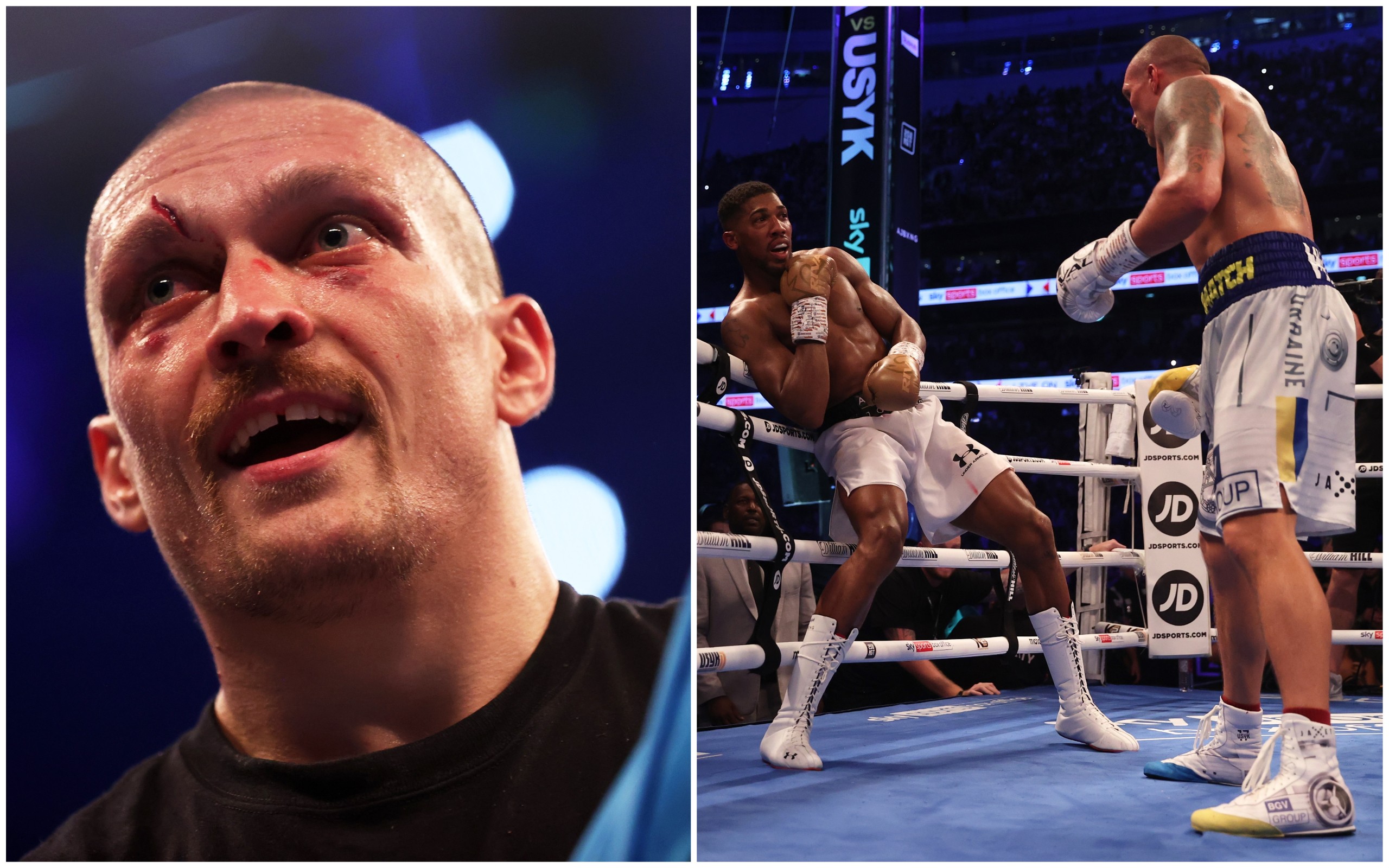 ‘Nothing special’ – Oleksandr Usyk reacts to Anthony Joshua performance after becoming new world champion