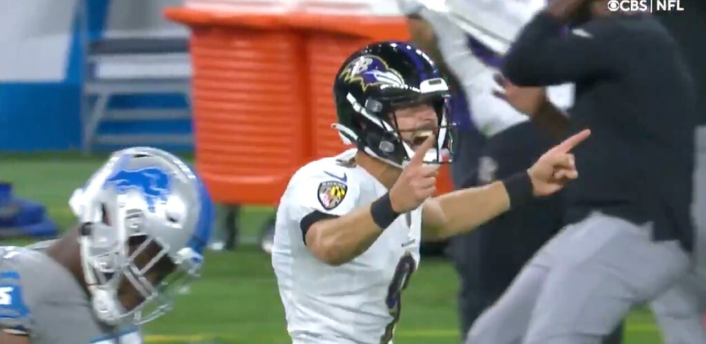 Justin Tucker Bounced In An NFL Record 66-Yard Field Goal To Beat The Lions