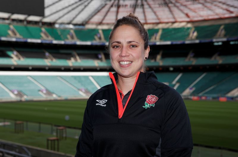 Rugby-Female ref Cox says Premiership debut could not have gone better