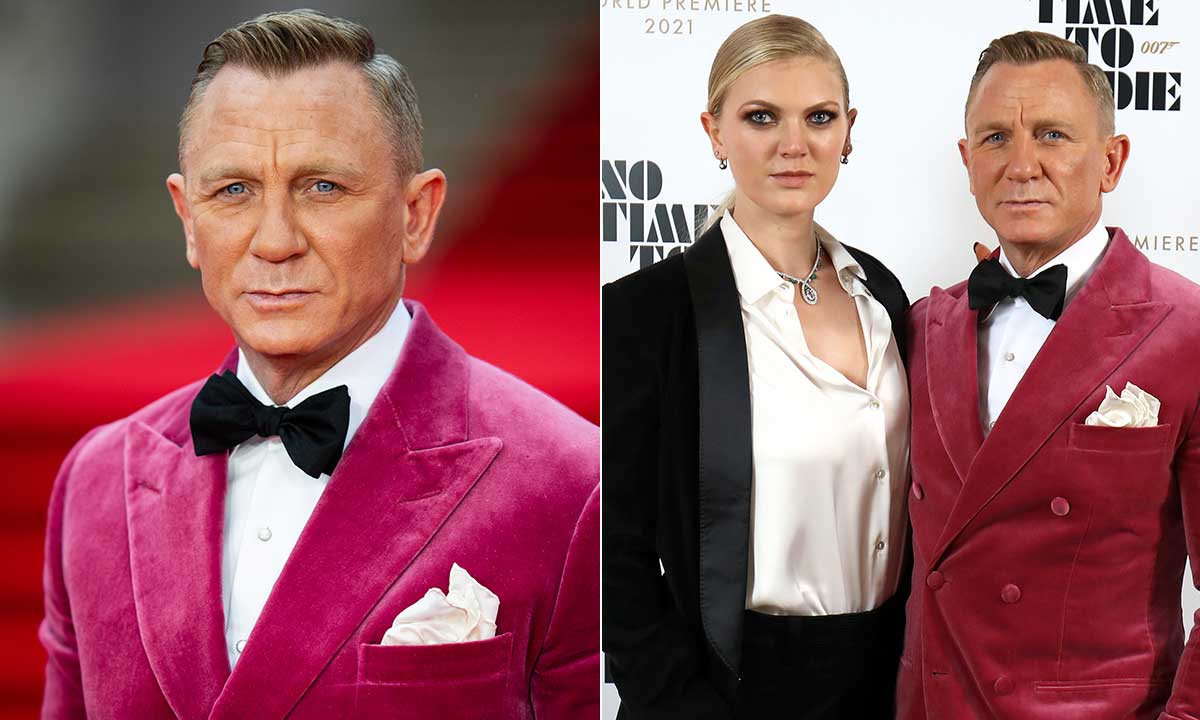 Daniel Craig makes extremely rare appearance with his daughter Ella at No Time To Die premiere