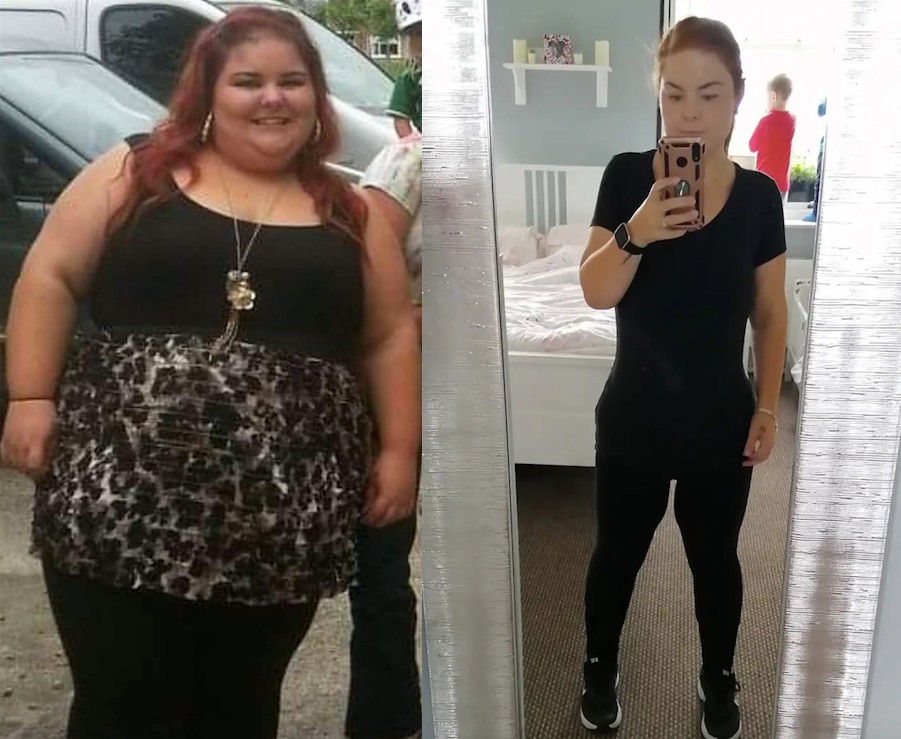 Woman labelled clinically obese since childhood sheds 11 stone for 30th birthday