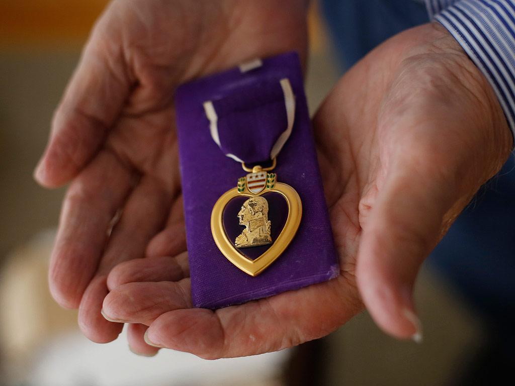 Vietnam Veteran Reunited with His Purple Heart Medals Nearly 40 Years After They Were Stolen