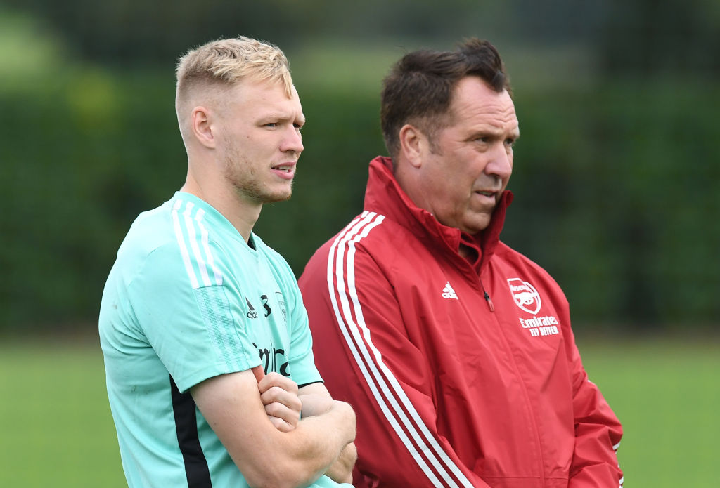 Aaron Ramsdale rates his start at Arsenal and reveals advice from David Seaman