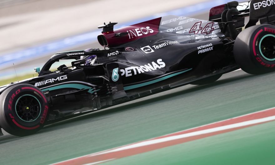 Formula One: Hamilton dominates Turkish GP practice after 10-place grid penalty