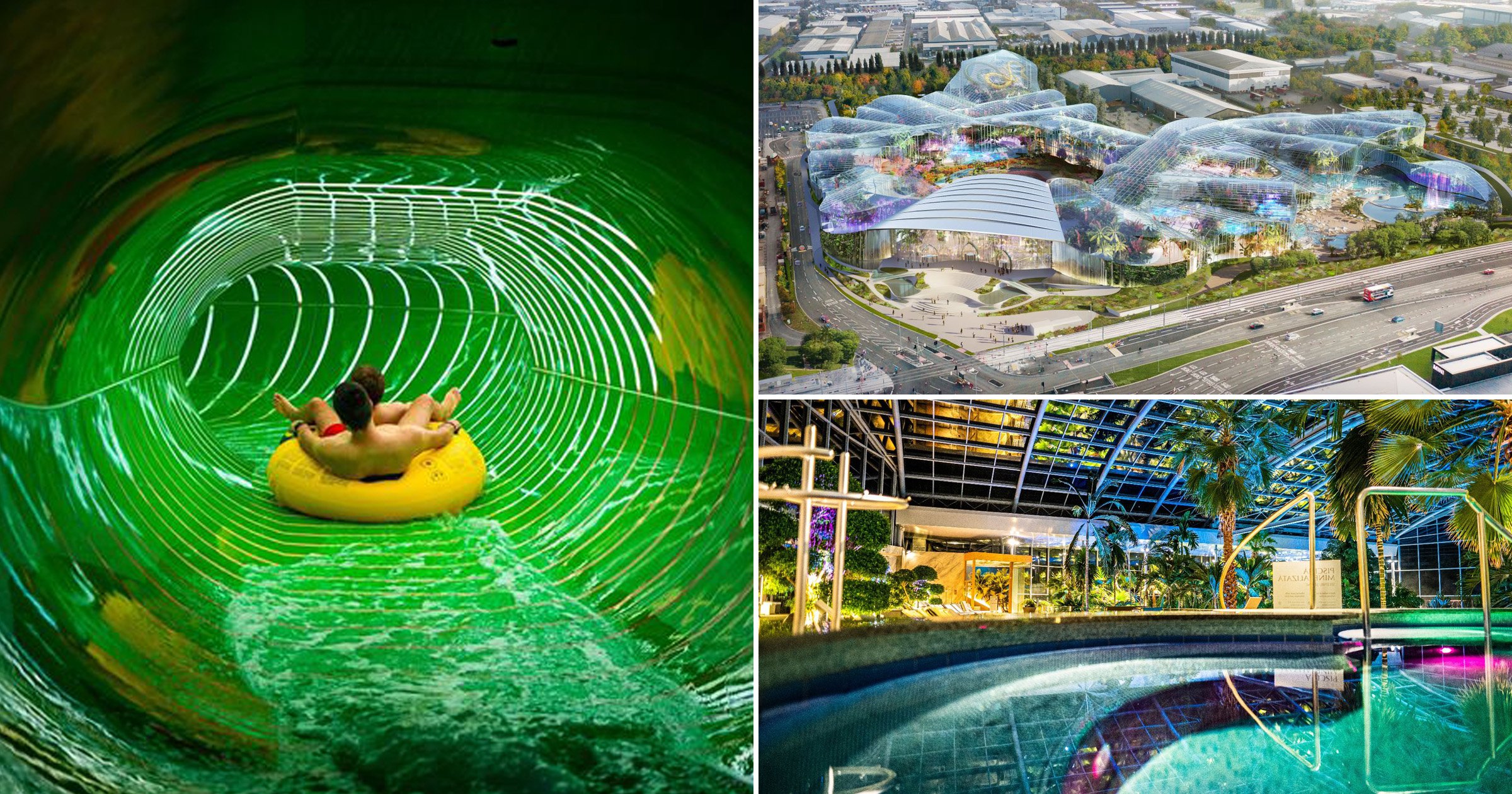 UK’s biggest indoor waterpark complete with swim-up bars to open in Manchester