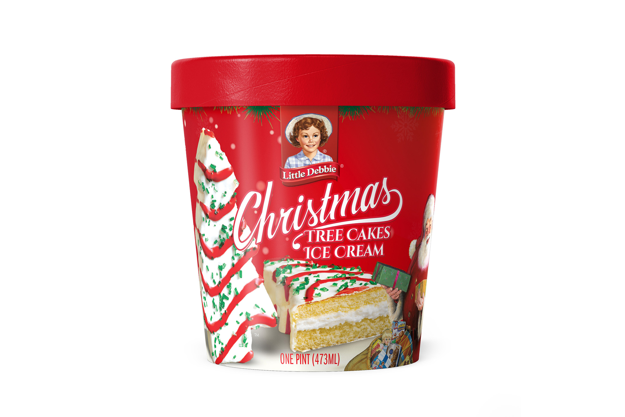 Here Come the Holidays! Little Debbie Christmas Tree Cakes Ice Cream Is Hitting Walmart Shelves