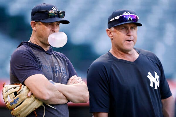 With Boone’s Status Unclear, Yankees Begin Coaching Changes