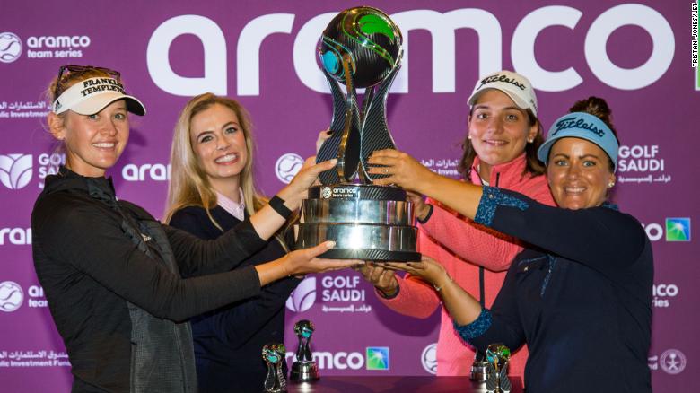Team Jessica Korda wins Aramco Team Series -- first Ladies European Tour event held in US