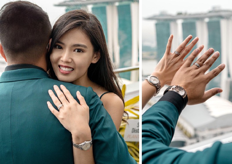 Kimberly Chia is married and expecting a baby