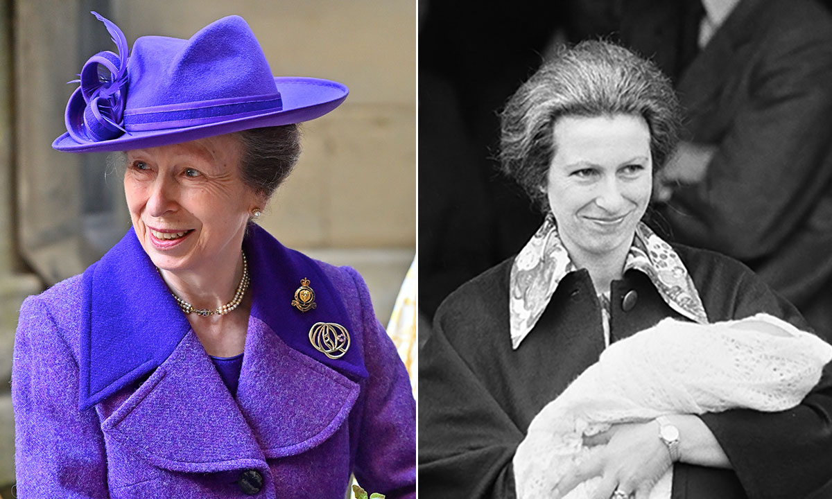 How Princess Anne's birth stories with her children Peter and Zara ...