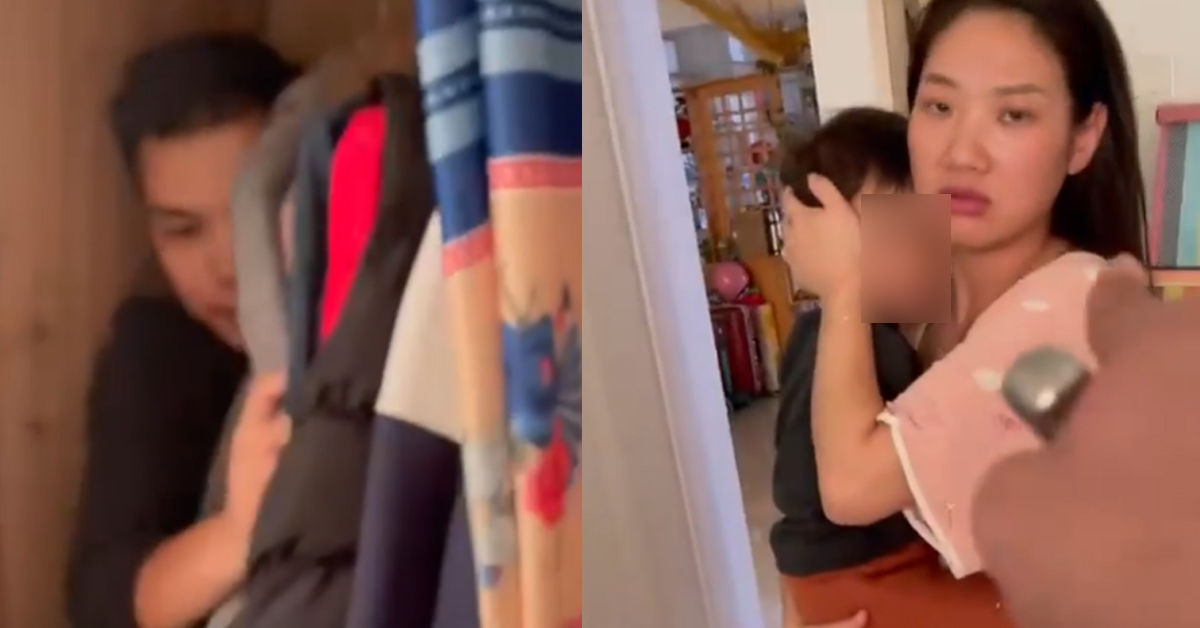 Man caught Wife’s BF hiding in closet, says is plumber