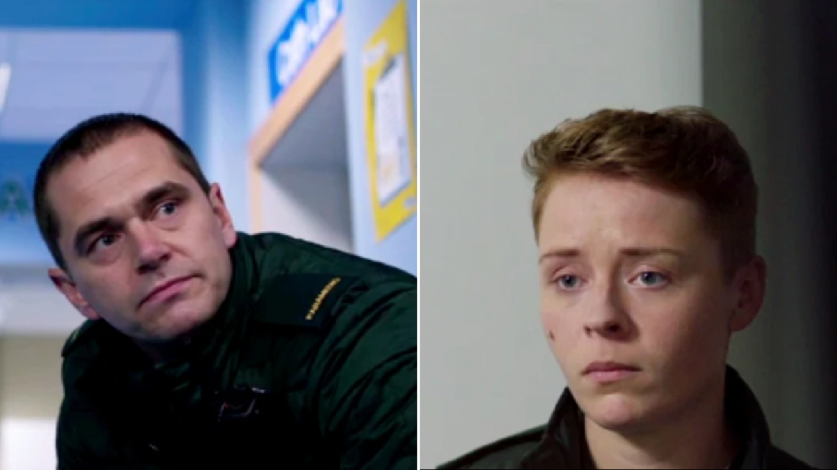 Casualty spoilers: Iain opens up to Sah about his suicide attempt in paramedic special