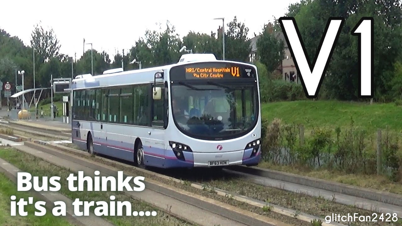 Ride in a Single Decker Bus on the Leigh Guided Busway