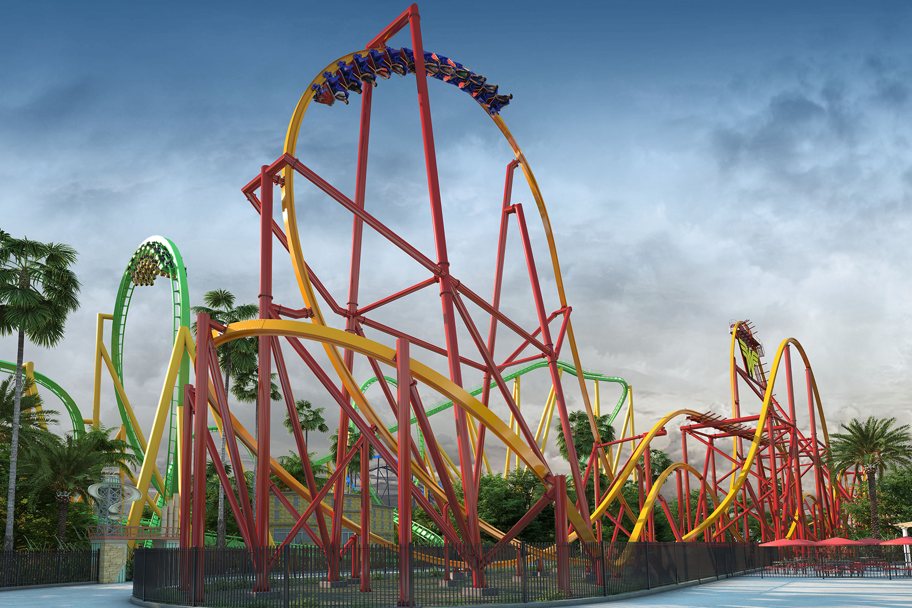 The World's Tallest and Longest Single-rail Roller Coaster Is Coming to ...