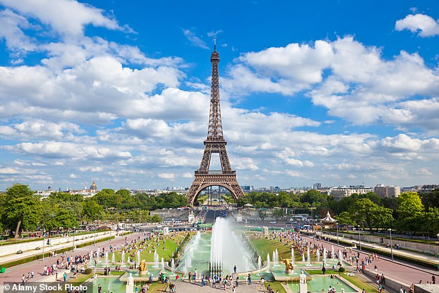 Eiffel Tower 'is riddled with rust and in drastic need of repairs'... but will only receive 'cosmetic paint job' ahead of 2024 Olympic Games, leaked reports say
