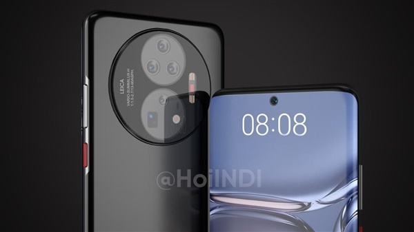华为Mate 50 Pro 360度渲染视频曝光：别致三圆形摄像头