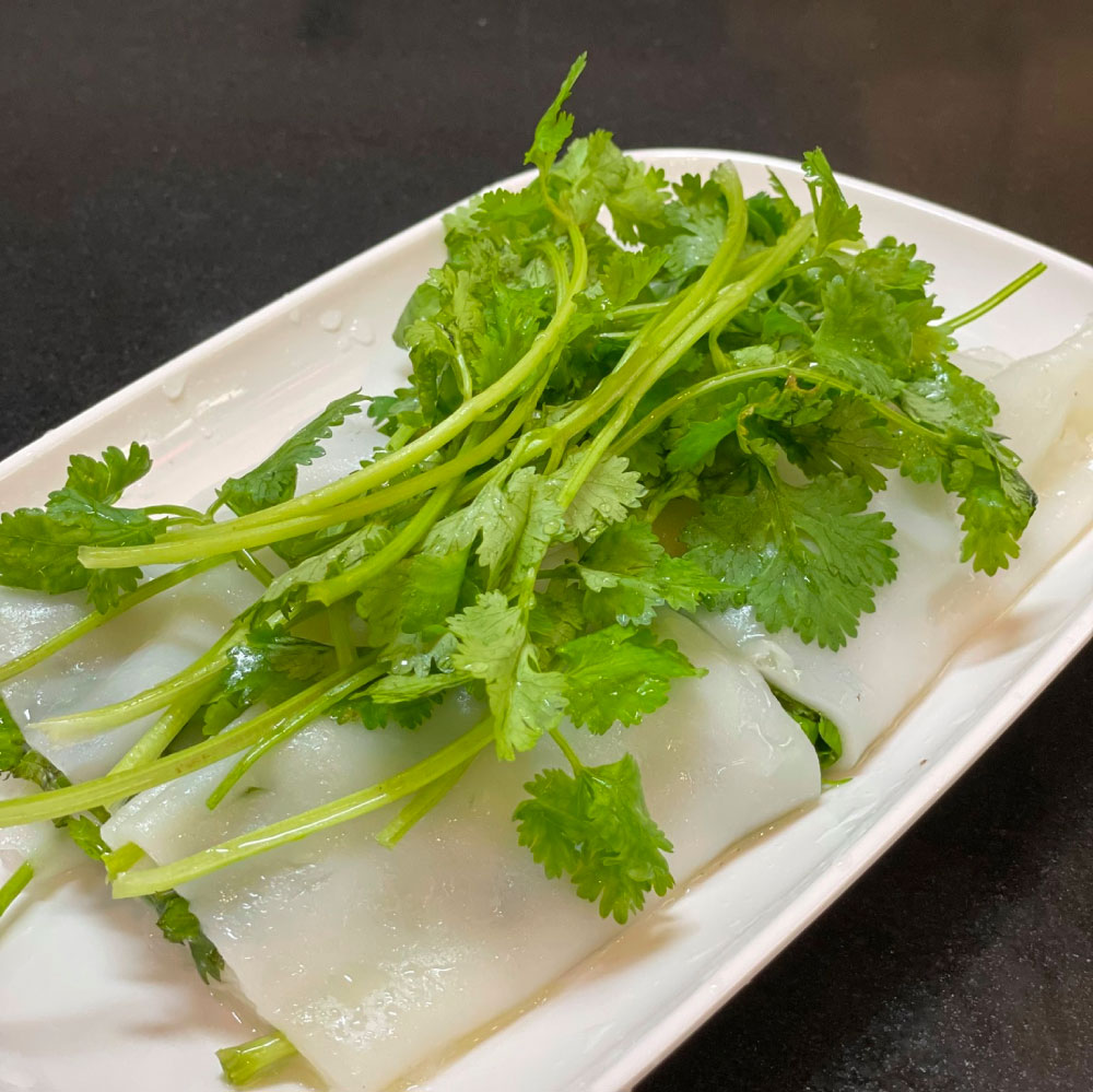 Chef Wei HK Cheong Fun launches S$4 Coriander Cheong Fun for two rolls