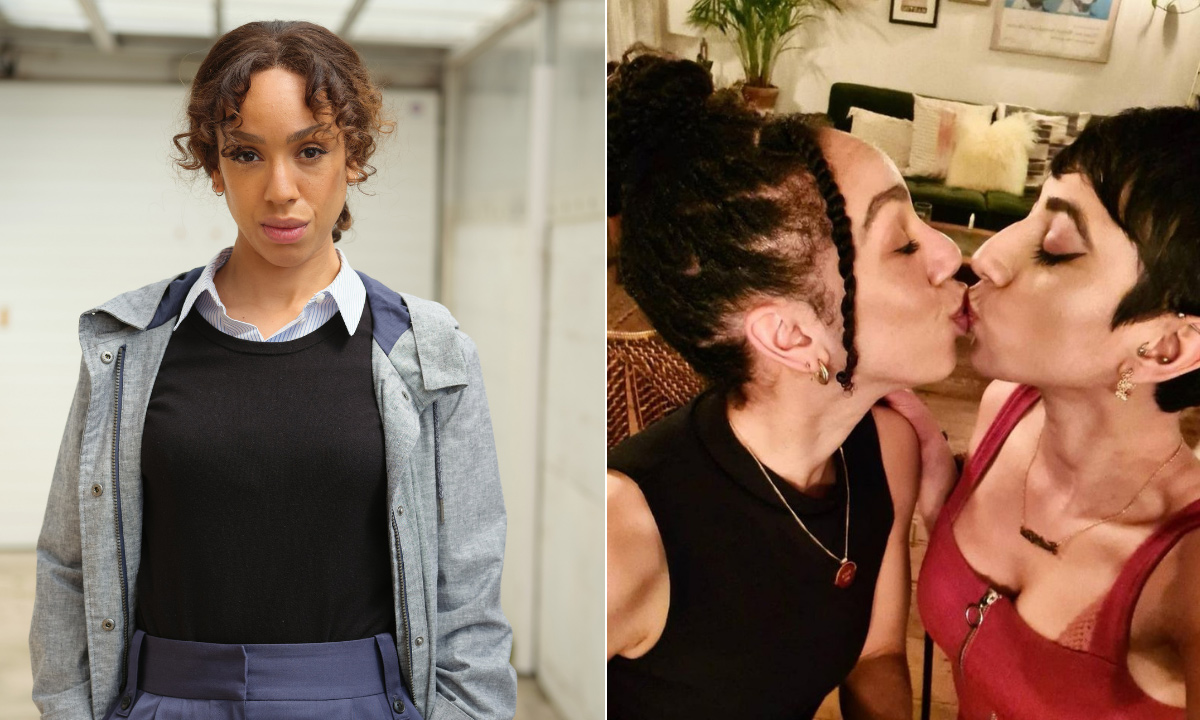 The Long Call's Pearl Mackie's home with partner Kam is an artistic haven