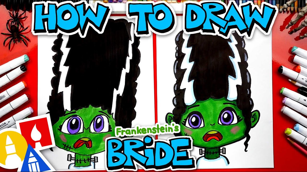 How To Draw The Bride Of Frankenstein