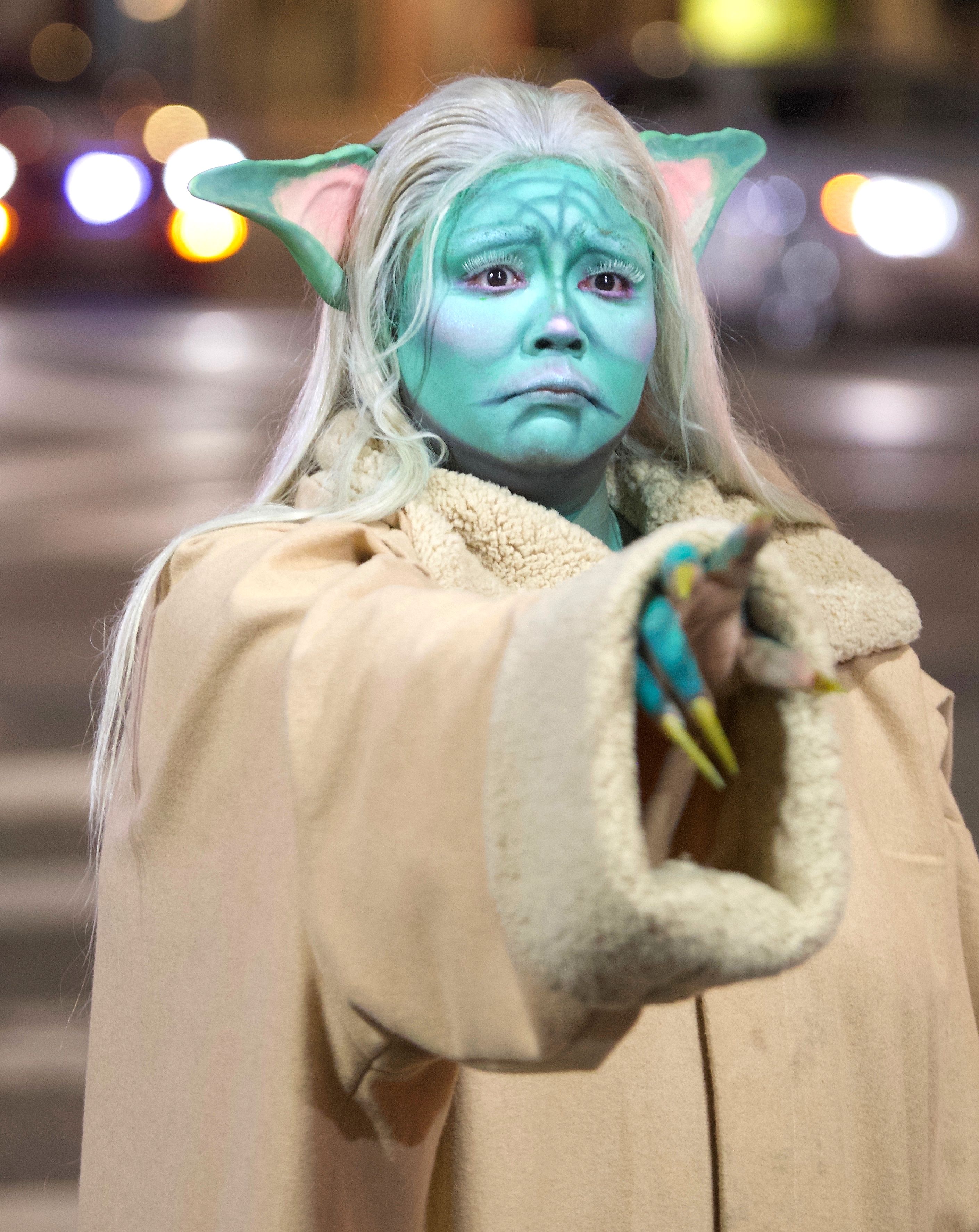 Lizzo Wins Halloween By Fooling Fans With Her Baby Yoda Costume