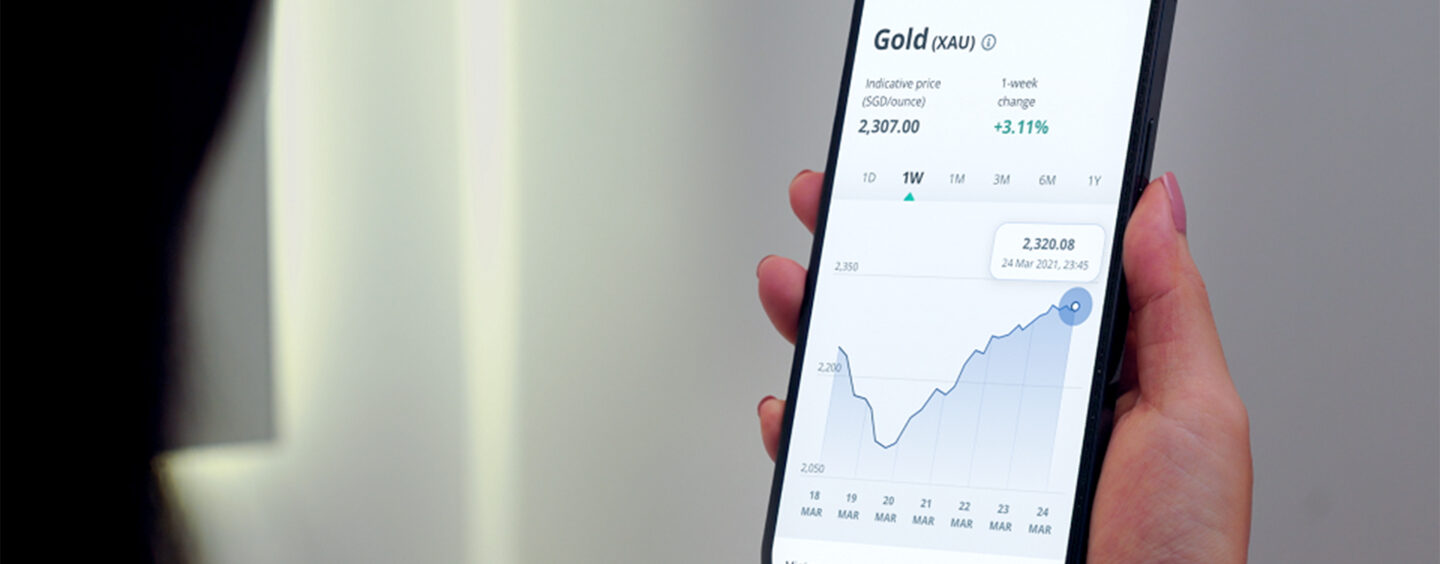 OCBC bank enables instant purchase of gold and silver digitally