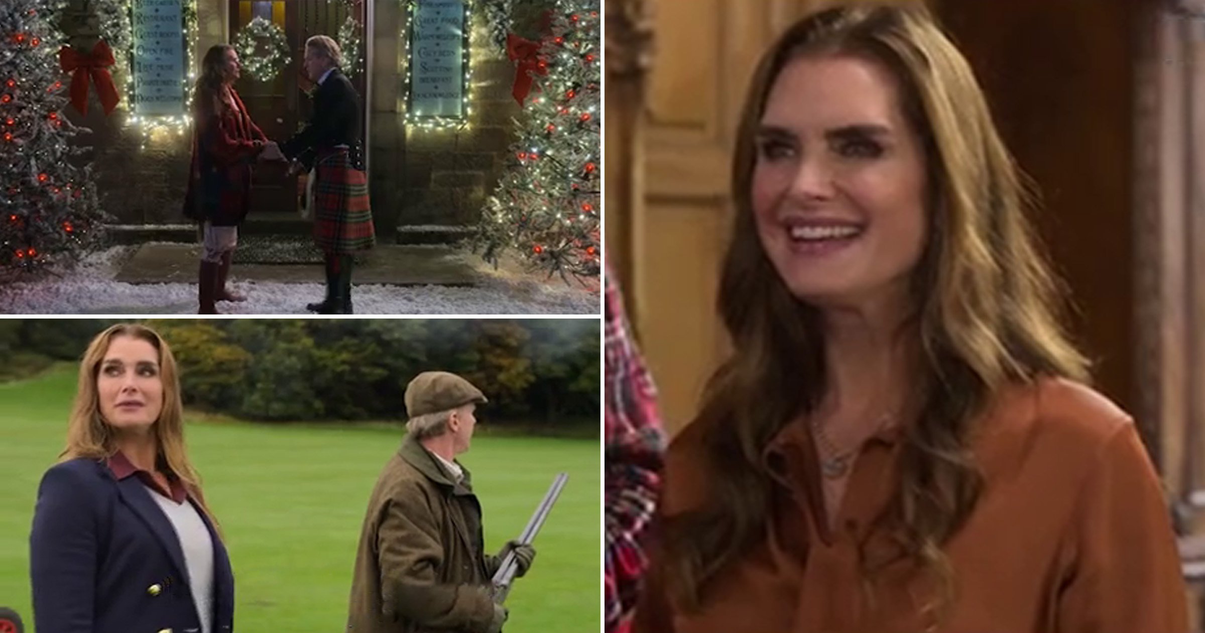 Brooke Shields gets cozy with a Duke in Netflix’s A Castle For Christmas and we’re ready for all the feels