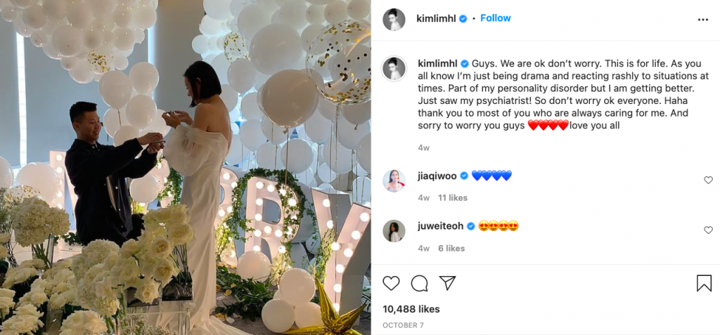 Kim Lim & fiancé thank frontliners by giving away 3,000 meals, making flight arrangements with SIA 