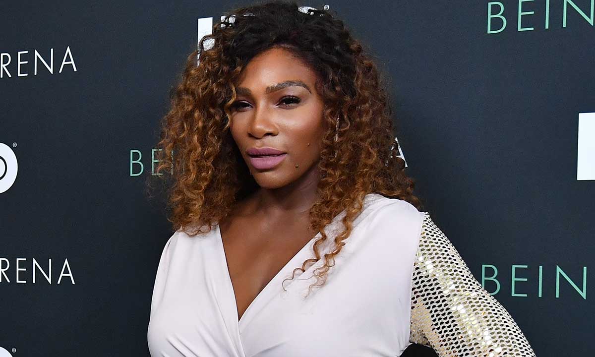 Serena Williams is a vision in gorgeous wedding dress for joyous celebration