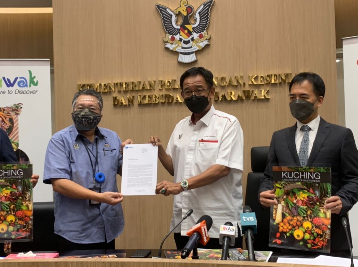 Kuching is first Malaysian city on Unesco's creative cities list for gastronomy