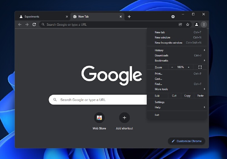 Get Windows 11 style menus on Google Chrome with this flag Nestia