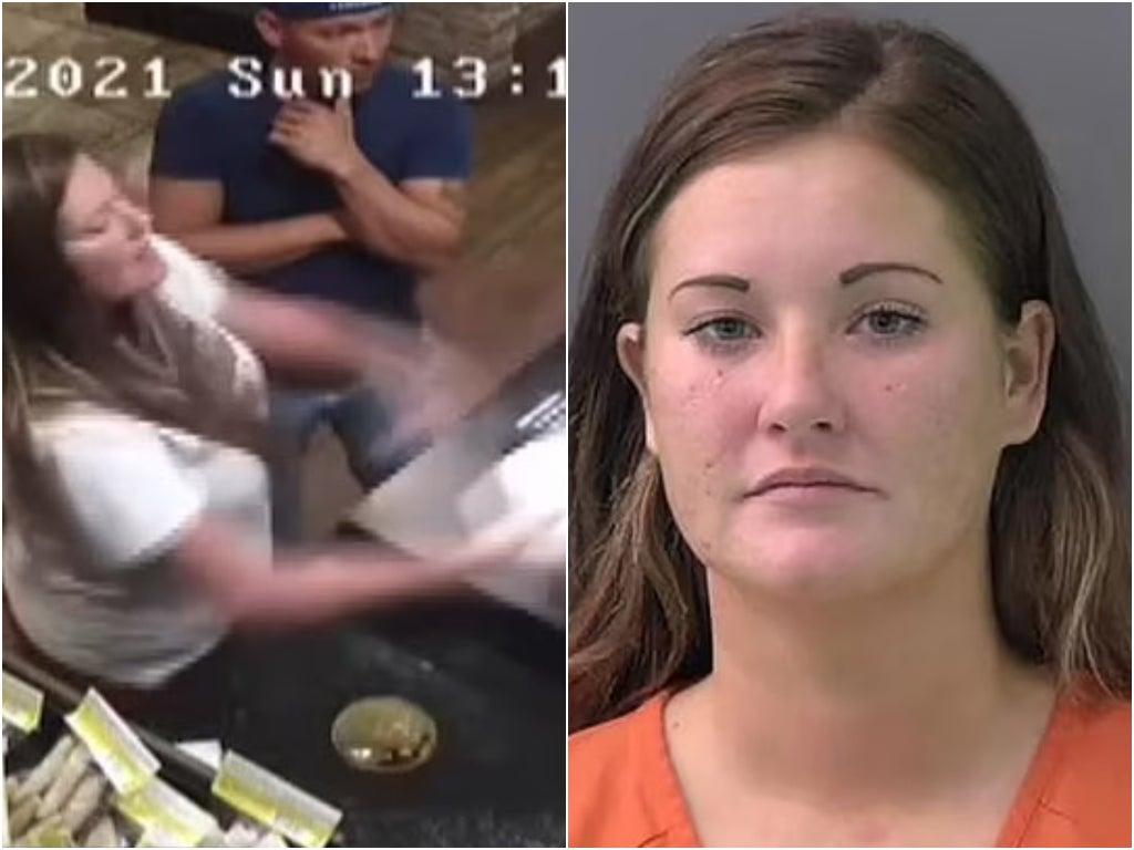 Woman arrested for throwing scolding hot soup in Worker’s face in row over lid