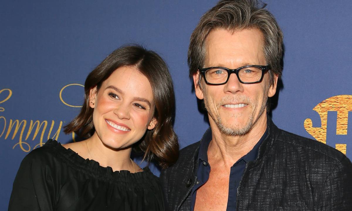 Kevin Bacon and daughter Sosie reveal close bond in fun video from inside their New York home
