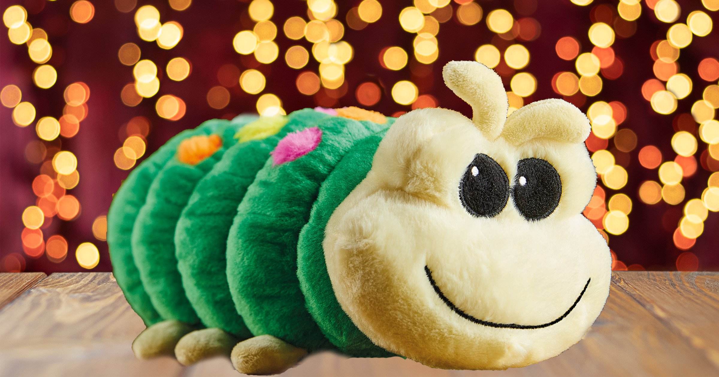 Aldi unveils a Cuthbert the Caterpillar cuddly soft toy