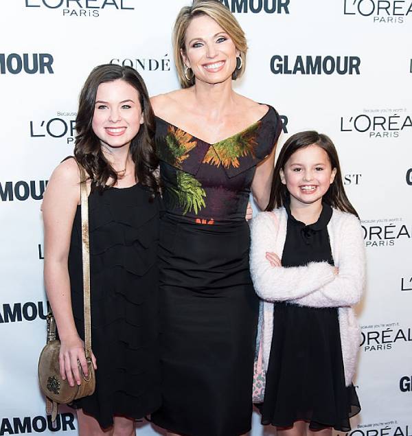 Amy Robach shares exceptionally rare photo with both daughters - and they're so grown up