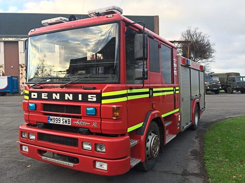 British company offers adrenalin-fuelled drive in fire engine