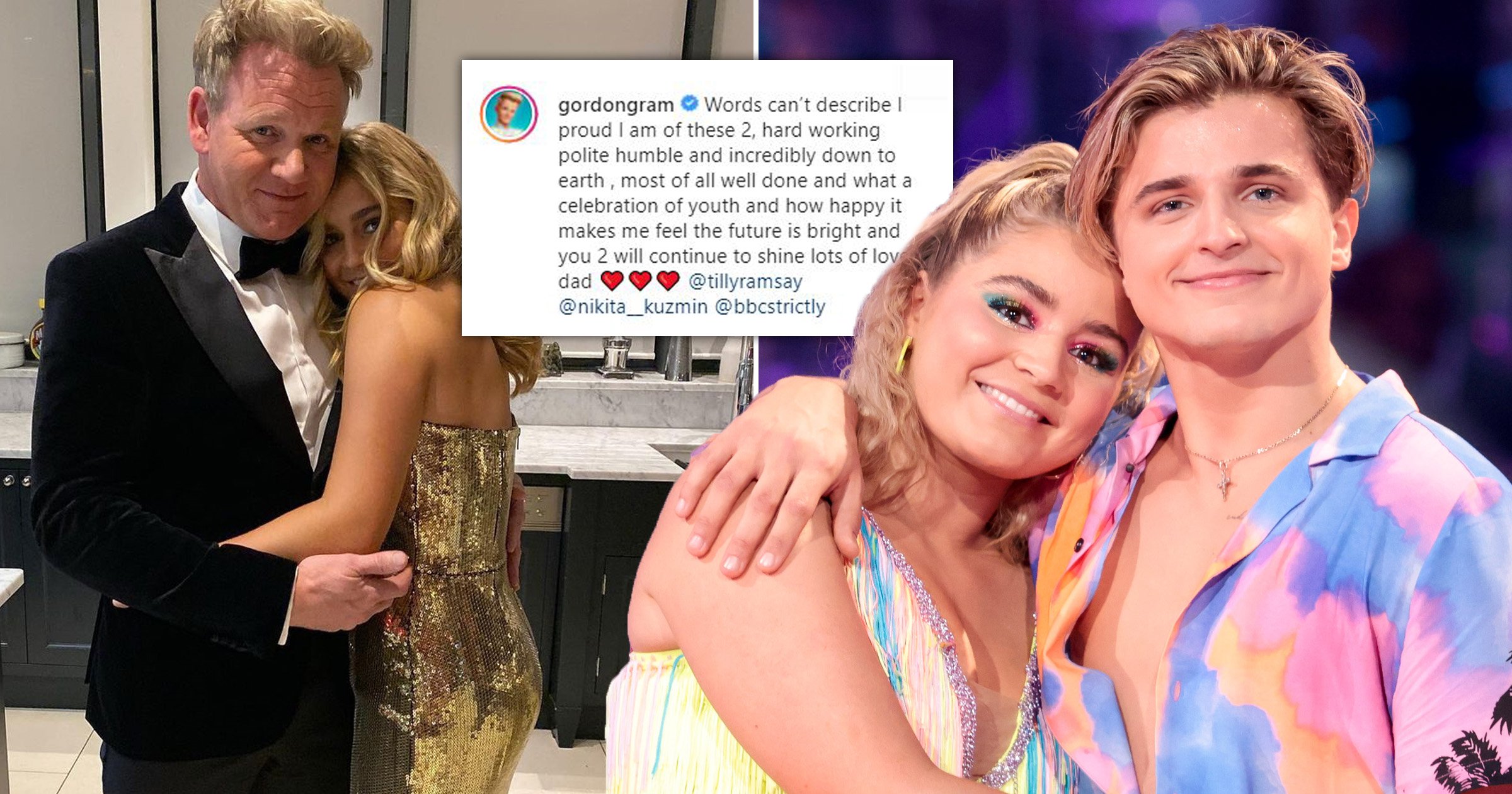Strictly Come Dancing 2021: Gordon Ramsay praises daughter Tilly and Nikita Kuzmin following exit: ‘The future is bright’