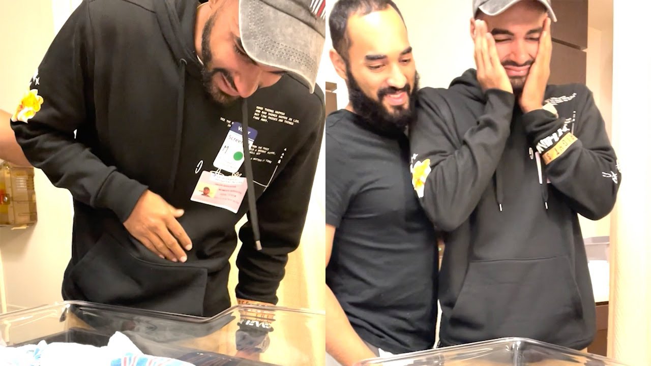 Uncle Cries After Meeting His Nephew For The First Time Nestia