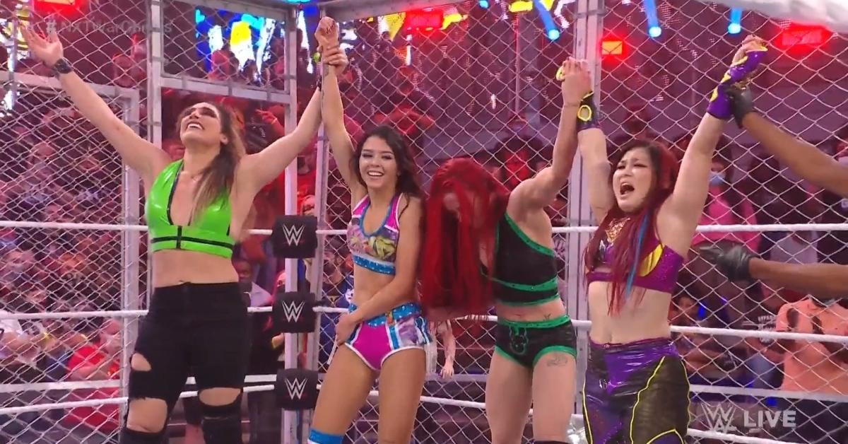 WWE NXT: Cora Jade Defeats Team Toxic Attraction in Women's WarGames Match