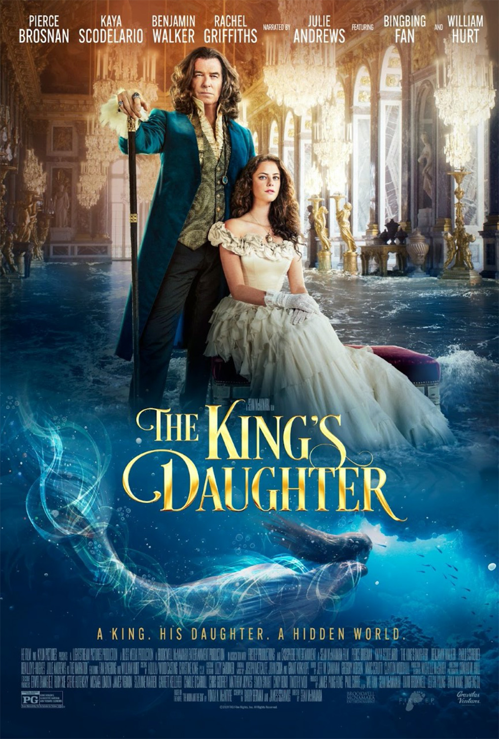 Pierce Brosnan and Kaya Scodelario Are Bringing Mermaids to Life in Trailer for The King's Daughter