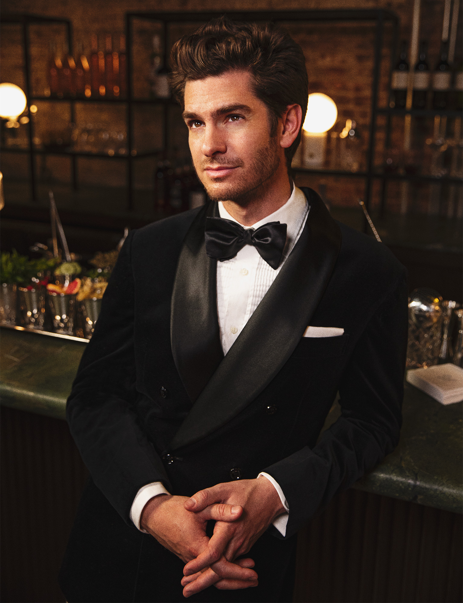Andrew Garfield Plays Bartender and Lounges in PJs in Soho House Short Film