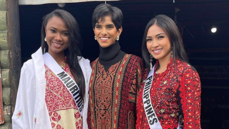 Miss Universe Singapore made it to semifinals at pageant accused of dissing Palestinians