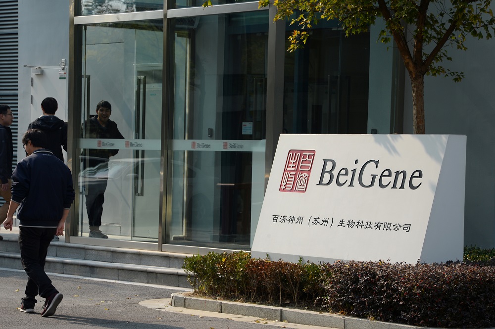 Chinese biotech company BeiGene plunges on Shanghai debut