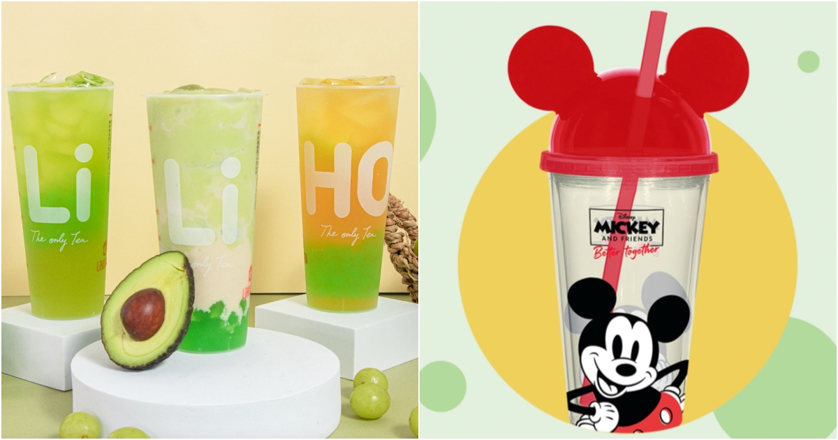 LiHO TEA x Grab presents limited-edition Mickey Mouse tumbler, glowing pearls and more