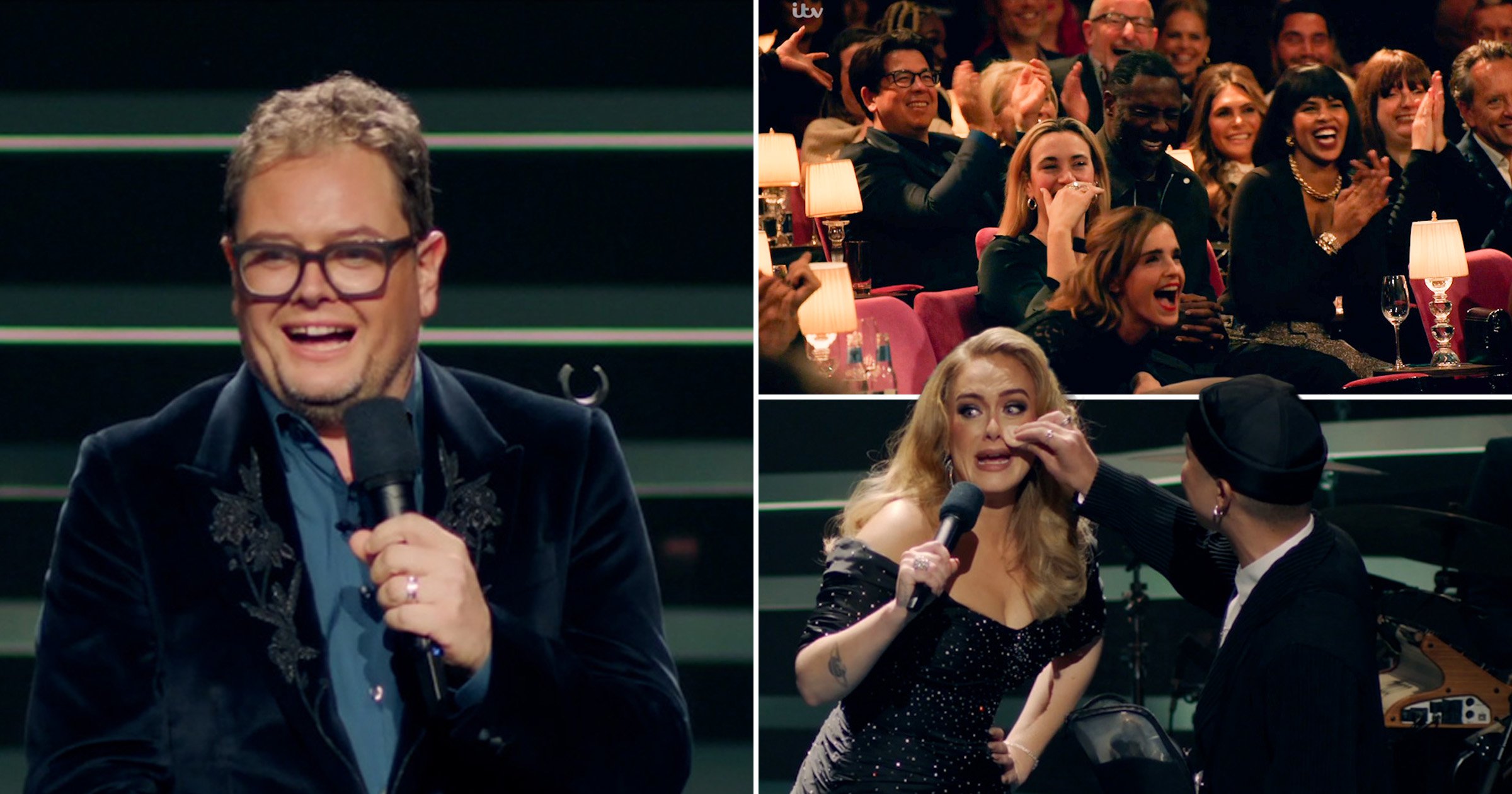 Alan Carr hits back at claims his singing on An Audience With Adele was set up: ‘I was horrified!’
