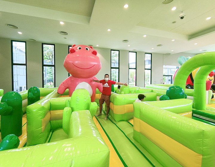 Jumptopia Wonder Garden Opens: New Inflatable Playground with Bouncy Castles at Gardens by the Bay