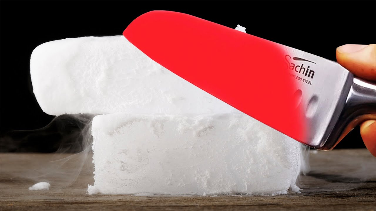 1000 Degree KNIFE VS ICE, Oddly Satisfying Video-You Must See