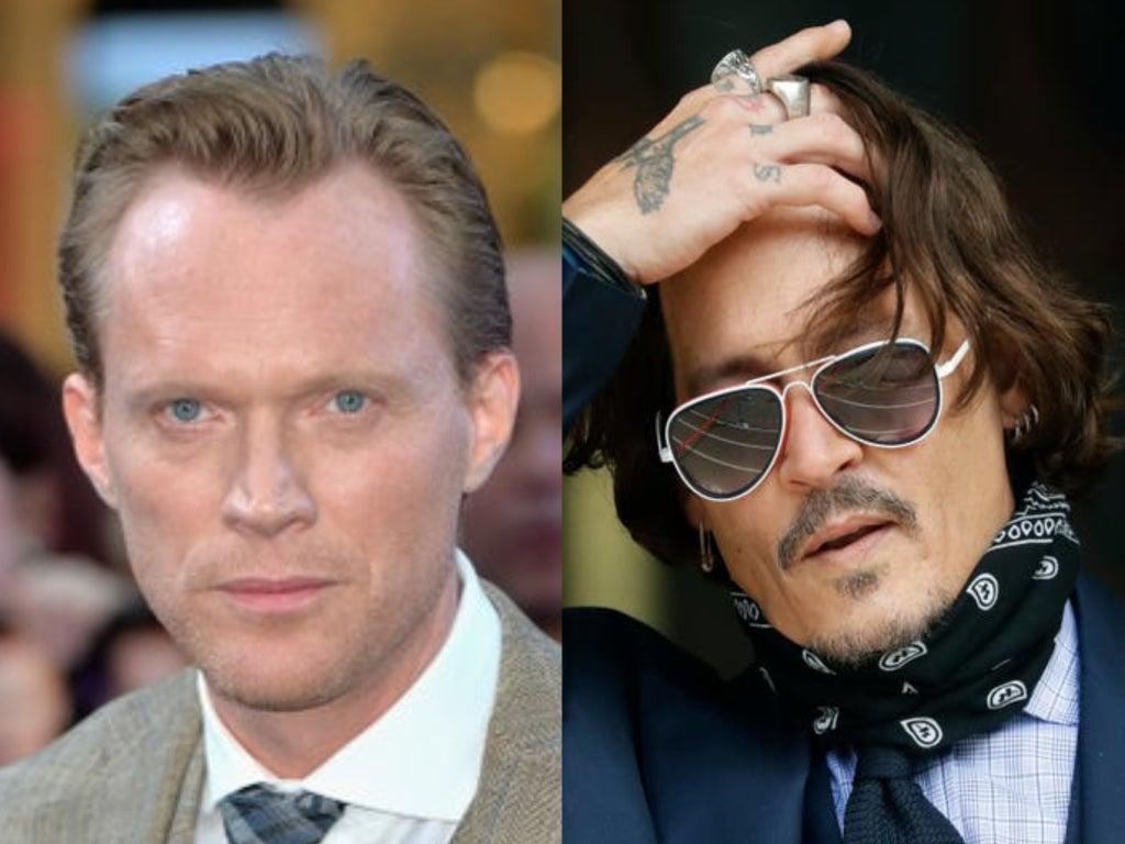 ‘It was an unpleasant feeling’: Paul Bettany on having texts to Johnny Depp about Amber Heard made public